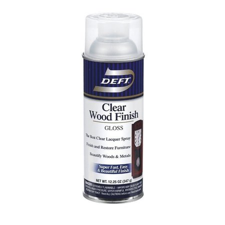 DEFT Gloss Clear Oil-Based Brushing Lacquer 12.25 oz DFT010S/54